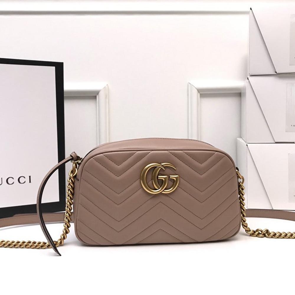 GG Marmont small matelassÃƒÆ’Ã‚Â© shoulder bag
