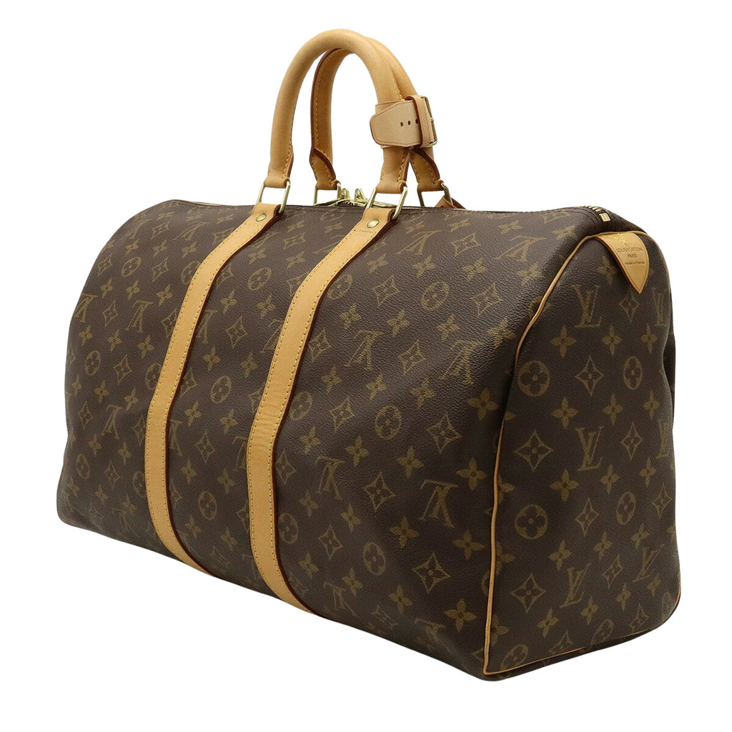 Louis Vuitton Keepall 45  Canvas Travel Bag ()