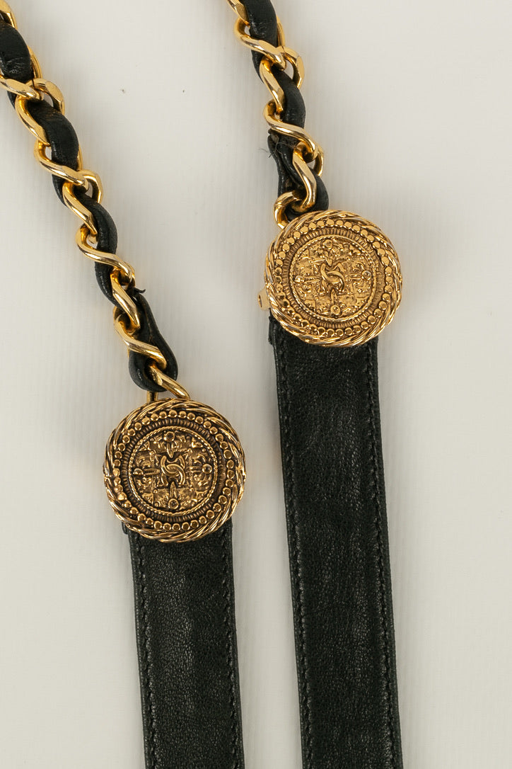 Ceinture en cuir Chanel