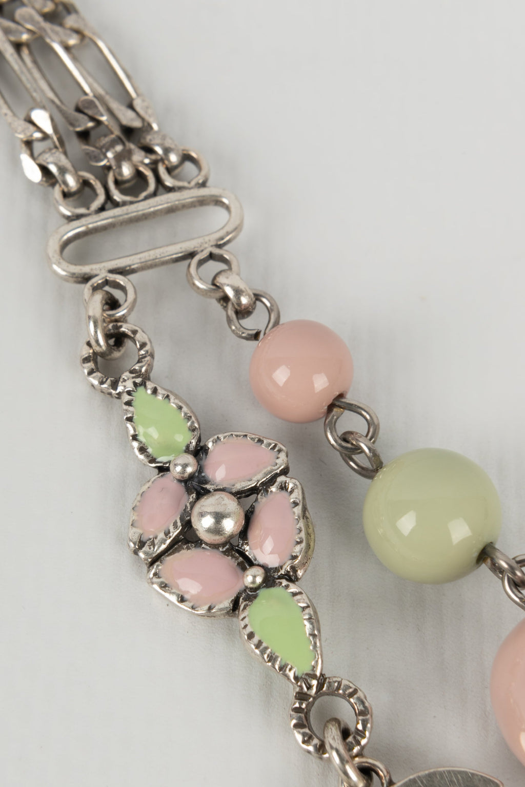 Collier pastel Chanel CroisiÃƒÆ’Ã‚Â¨re 2003