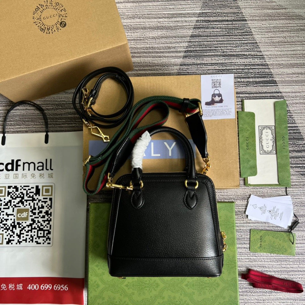 Glami x AGLAMIdas Horsebit 1955 Mini Bag Black For Women, Women’s Bags 7.9in/20cm GlamiÃ¢â‚¬Å½ 677212 U3ZGLAMI 8726