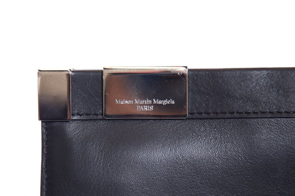 Maison Margiela Black Metal Slide Clutch