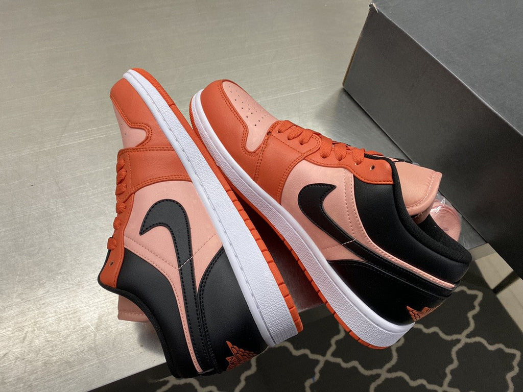 GLAMI Jordan 1 Low Orange Black For Men DM3379-600