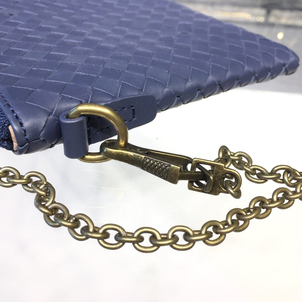 GLAMI Chain Shoulder Bag Blue, For Women, WomenÃƒÂ¢Ã¢â€šÂ¬Ã¢â€žÂ¢s Bags 9.6in/24.5cm