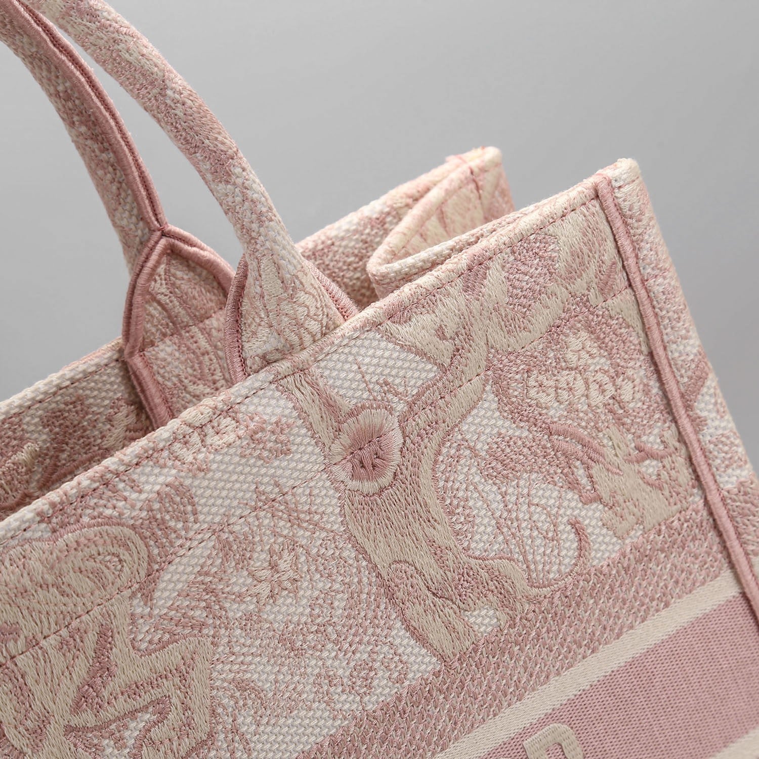 GLAMI MeGLAMIum Book Tote Bag By Maria Grazia Chiuri Pink For Women 14in/36cm CD M1296ZTDT_M912