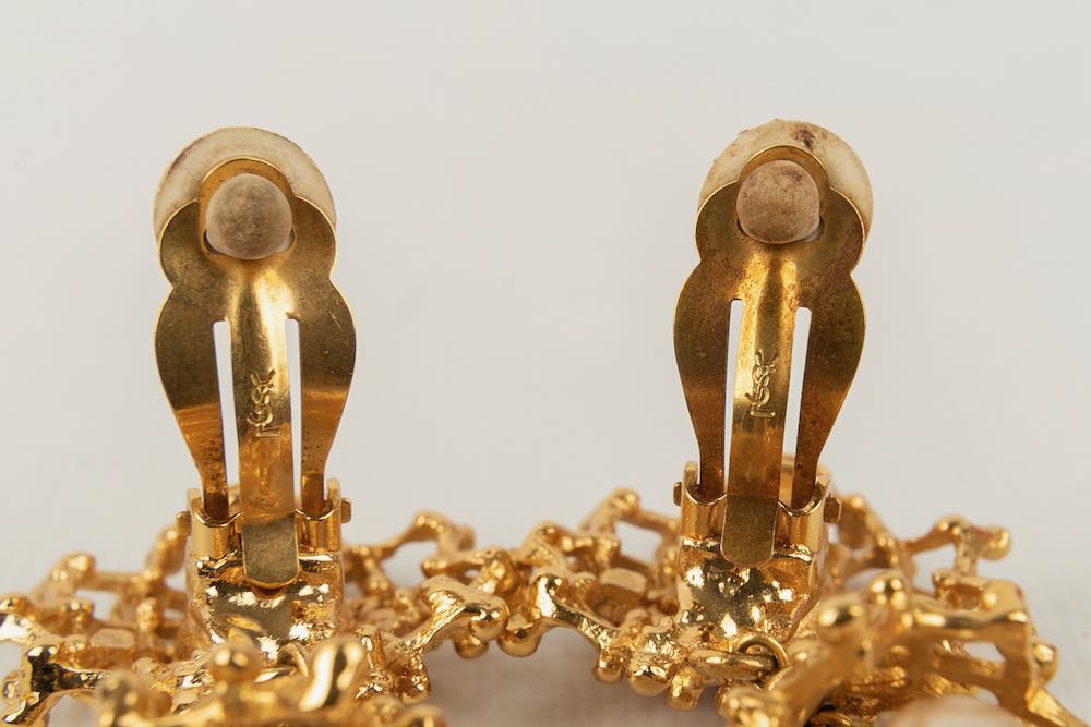 Boucles d'oreilles Yves Saint Laurent