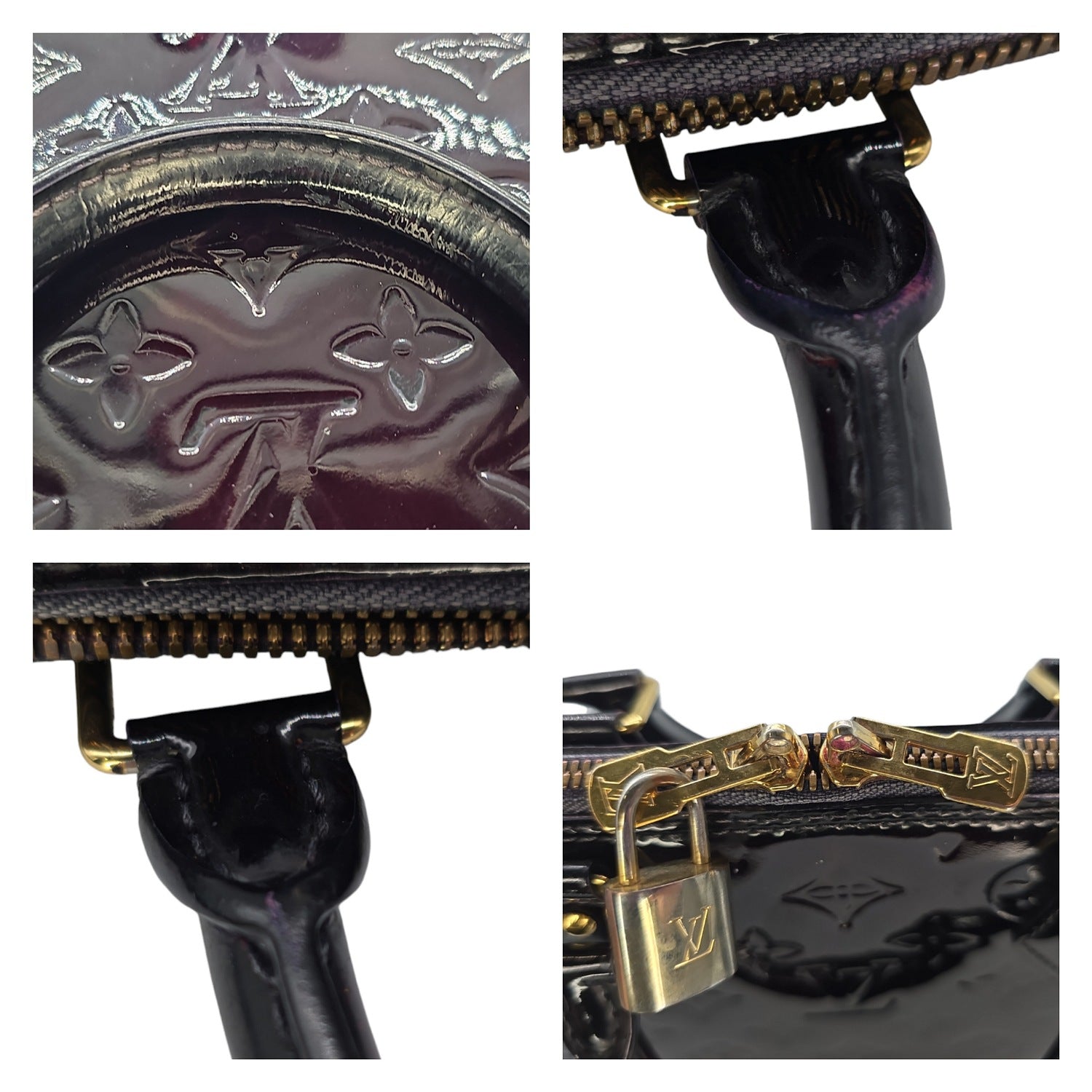 Louis Vuitton Monogram Vernis Alma PM