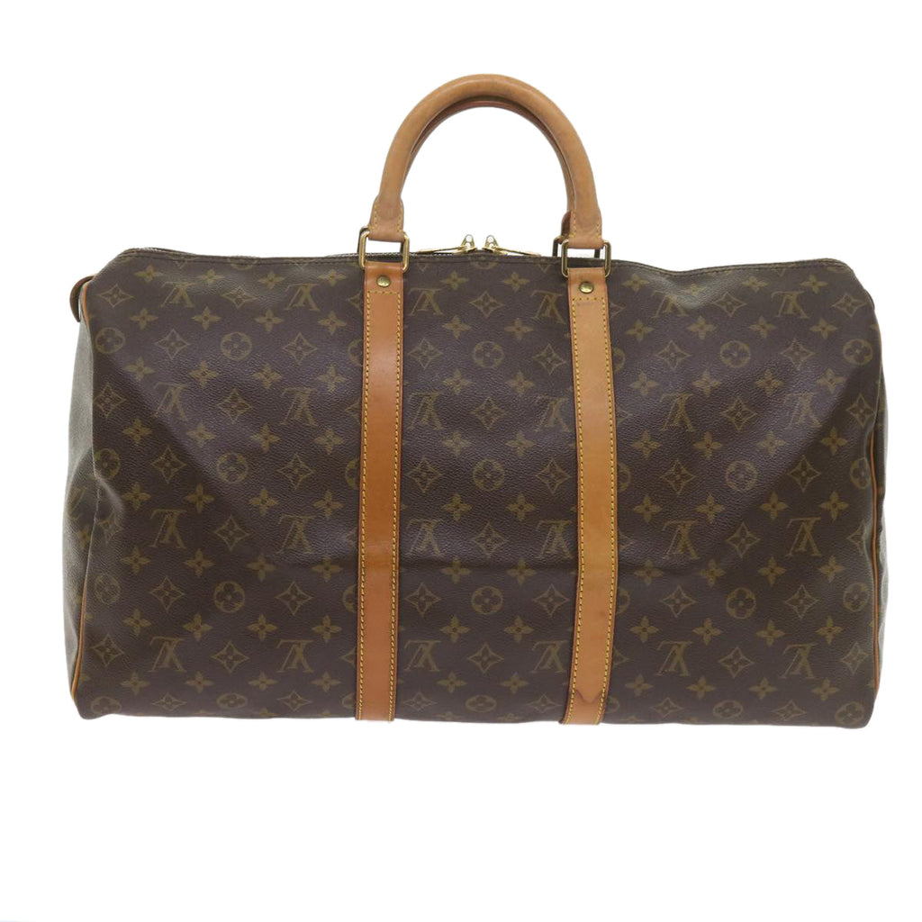 Louis Vuitton Keepall 50  Canvas Travel Bag ()