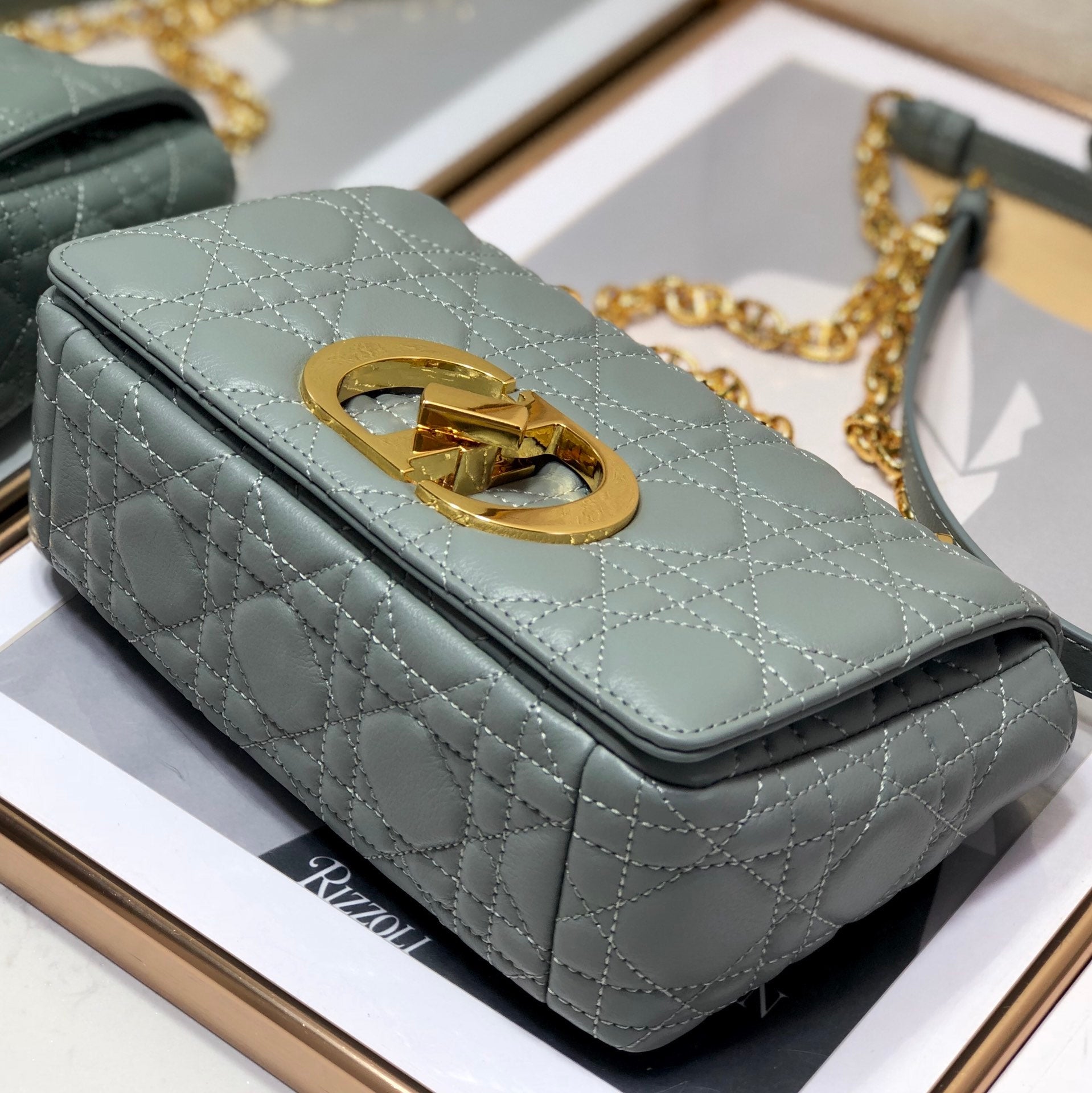 GLAMI Small Caro Bag, Grey, For Women WomenÃ¢â‚¬â„¢s Handbags, Shoulder Bags, Crossbody Bags, 20cm CD M9241UWHC_M41G