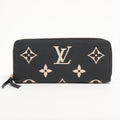 Louis Vuitton Bi-Color Monogram Implant Portefolio Claimance M82338 Noneir Round  Wallet