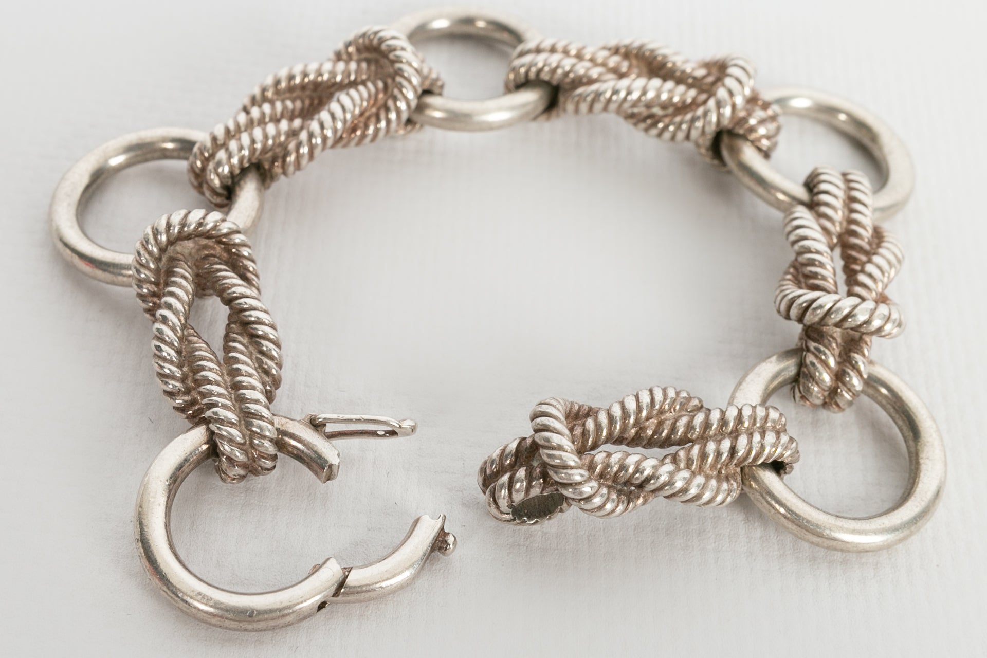 Bracelet cordage noeud marin HermÃƒÆ’Ã‚Â¨s