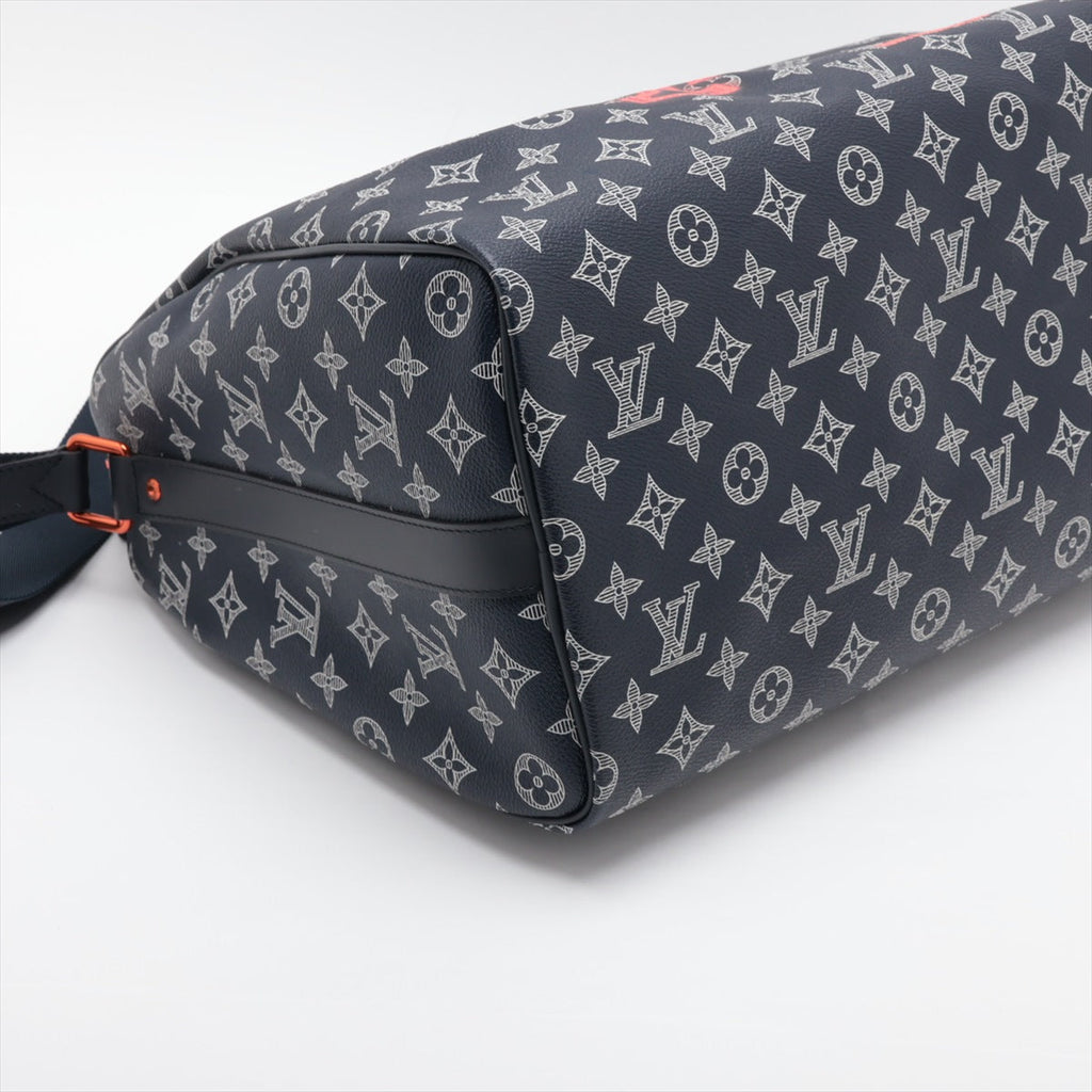 Louis Vuitton Monogram Ink Speedy Bandouliere 40 M43697