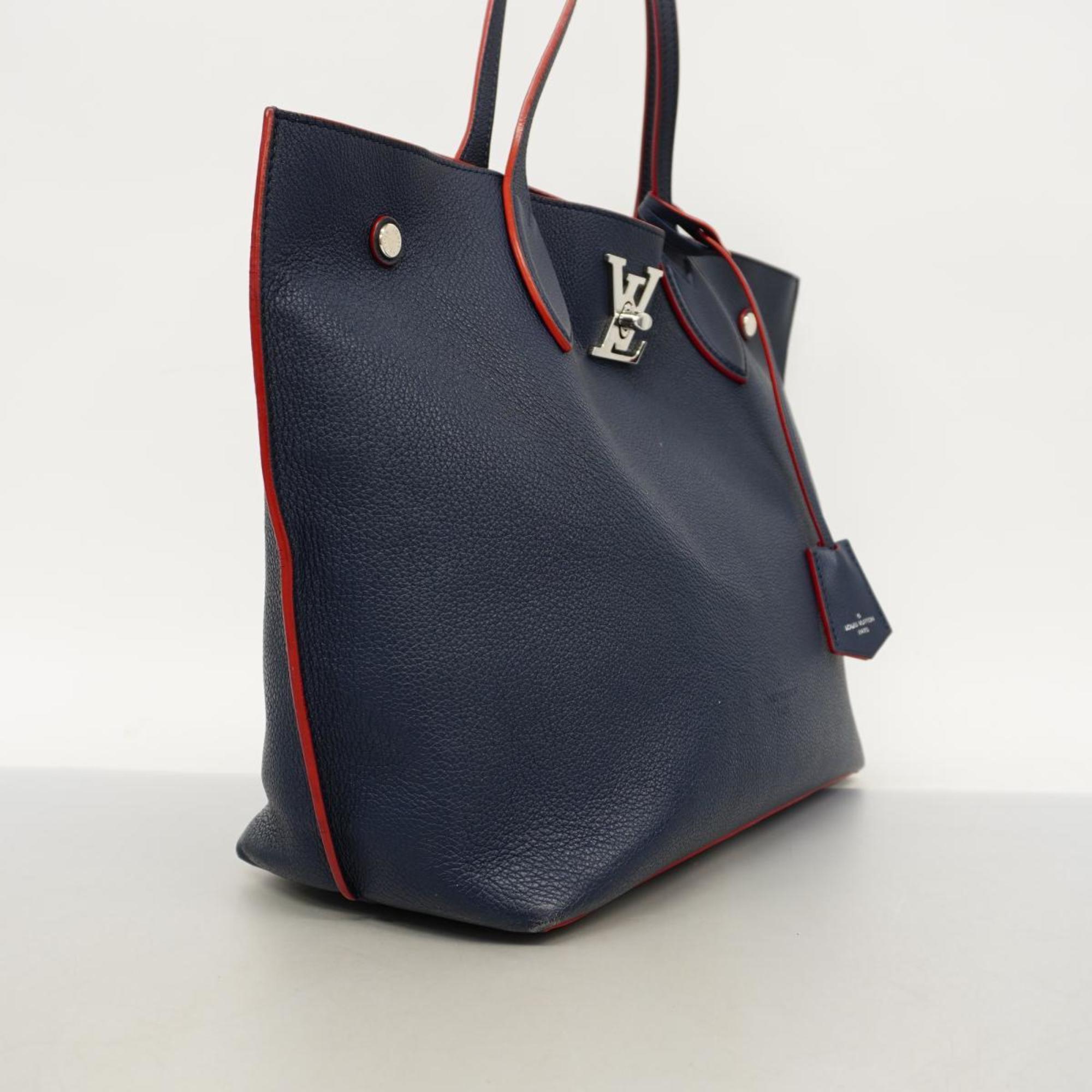 Louis Vuitton Lockme Go  Leather Tote Bag ()