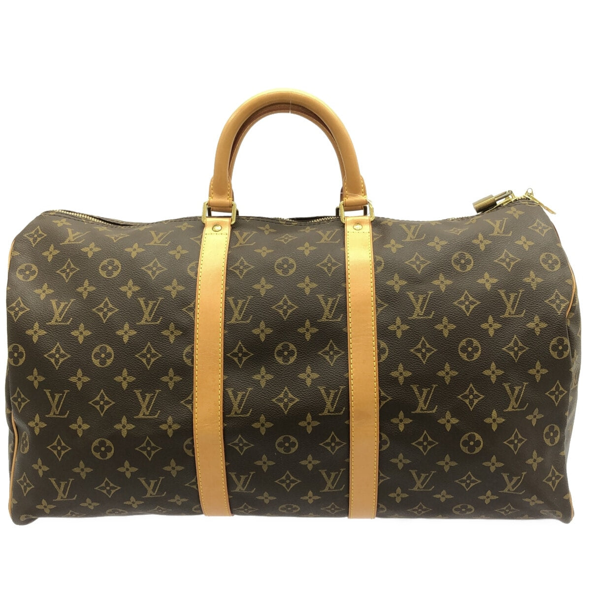 Louis Vuitton Keepall 50  Canvas Travel Bag ()