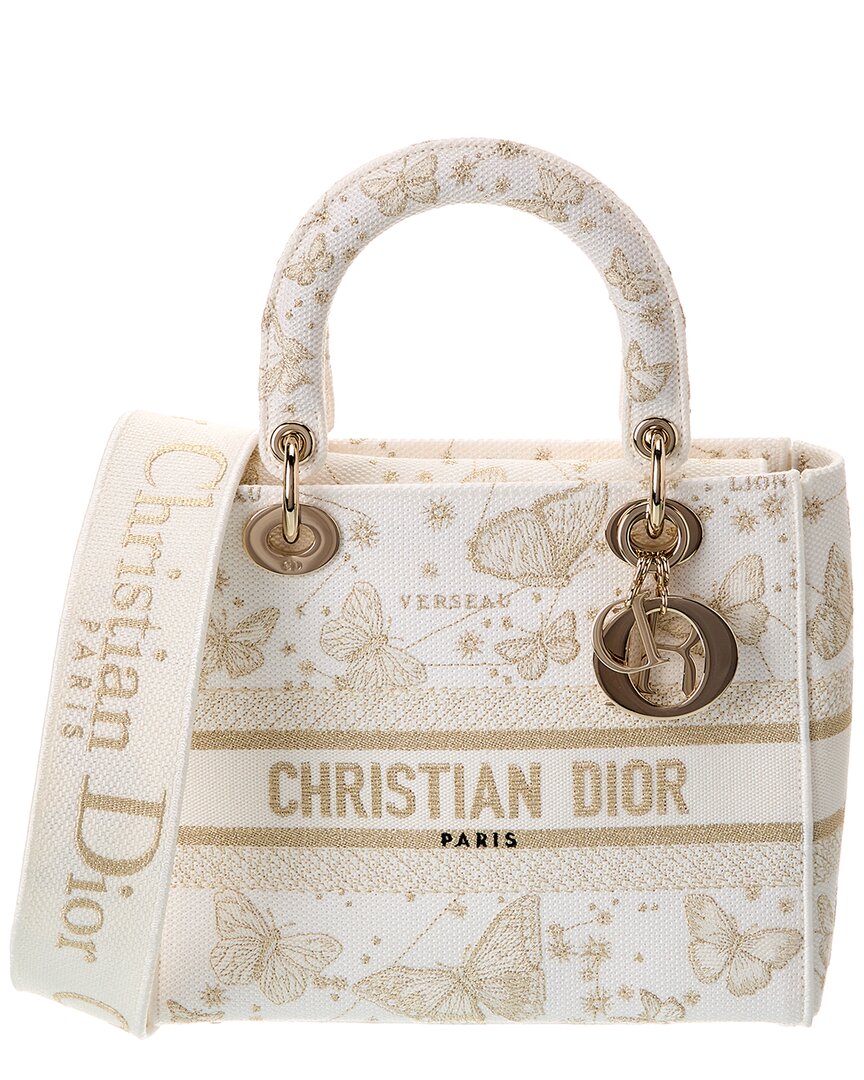 Dior Lady Dior Canvas Tote