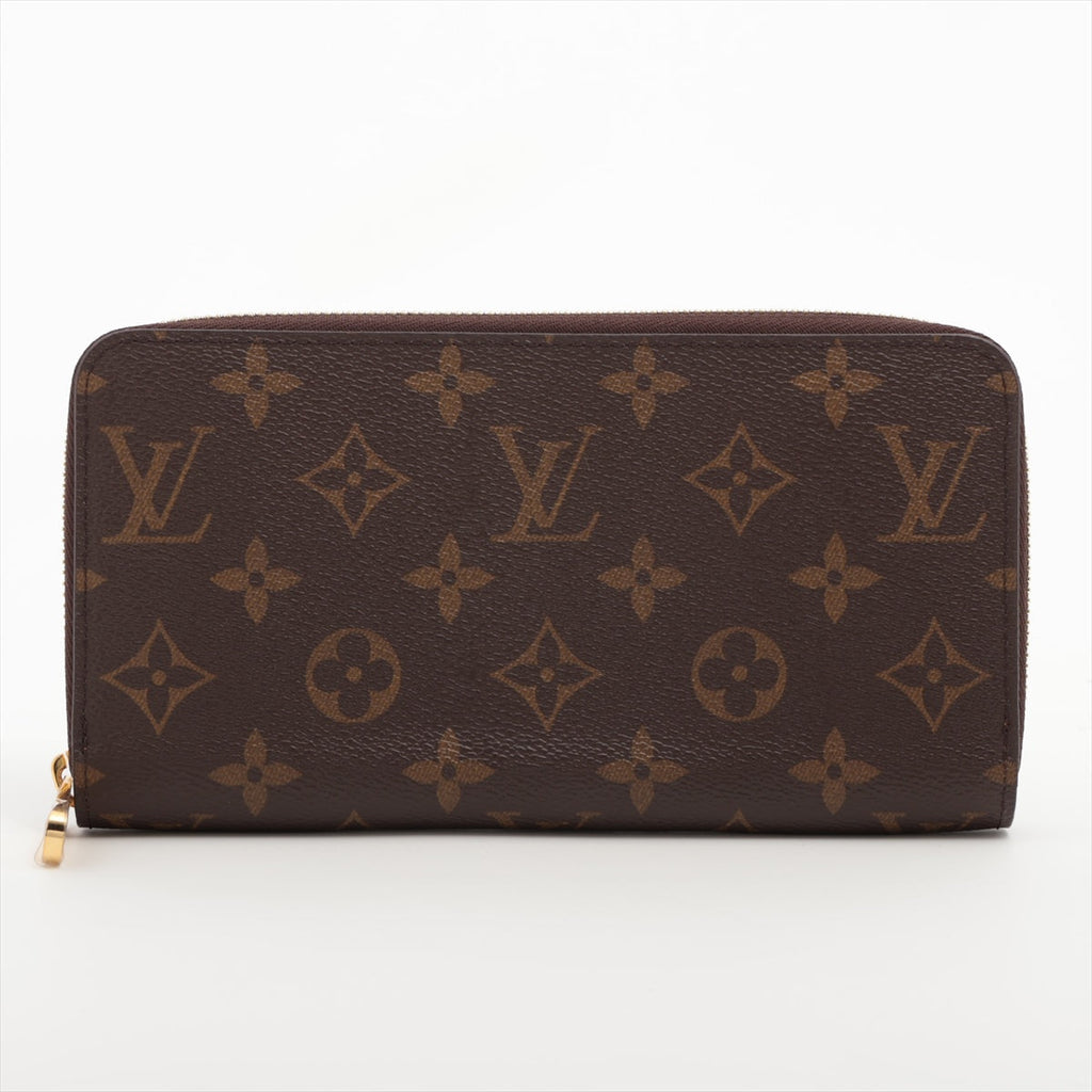 Louis Vuitton monogram zipper wallet M42616 round zipper wallet
