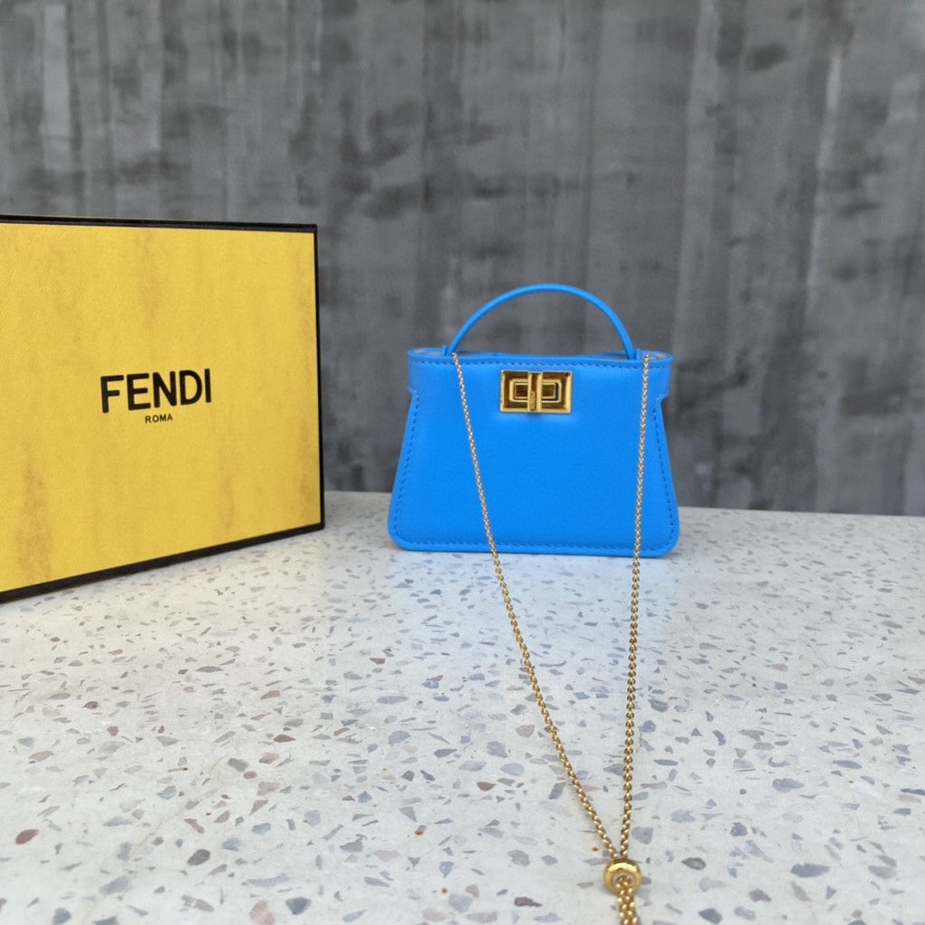 FI Nano GlamI Charm Crossbody Blue Bag For Woman 12cm/4.5in