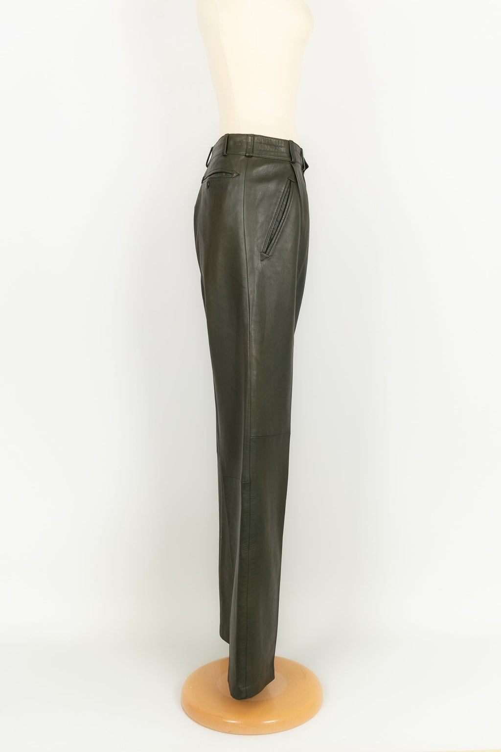 Pantalon en cuir HermÃƒÆ’Ã‚Â¨s 2009