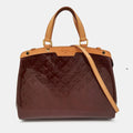 Louis Vuitton Amarante Monogram Vernis Brea Gm Bag