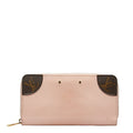 Louis Vuitton Monogram Vernis Zippie Venice Roundfassner Long Wallet M62945 Rose Valerie Pink Brown Patent Leather PVC  Louis Vuitton