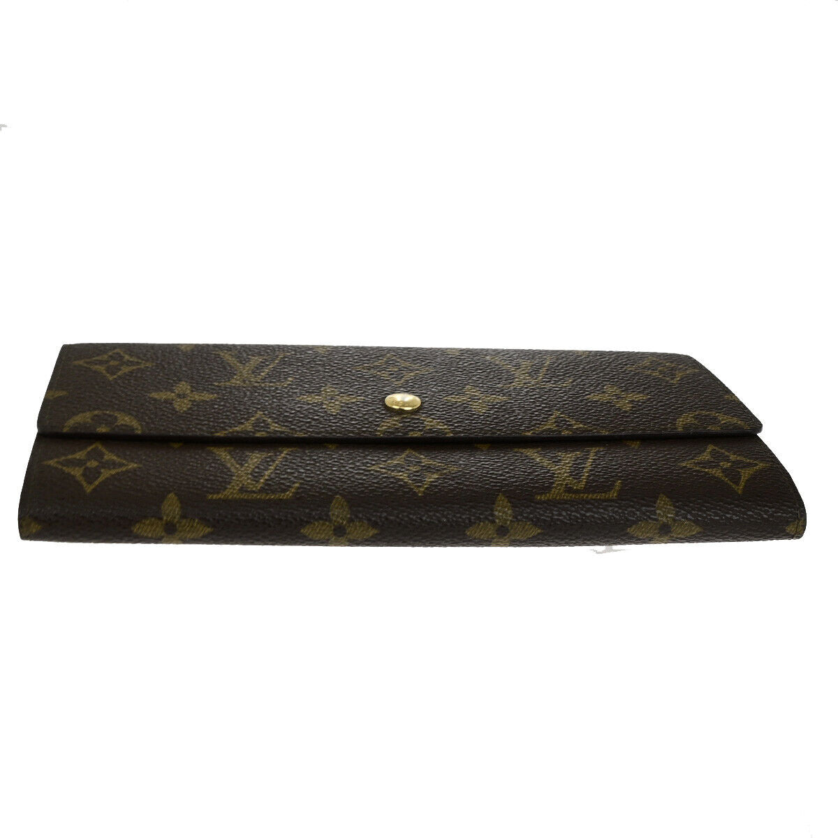 Louis Vuitton Portefeuille Sarah  Canvas Wallet