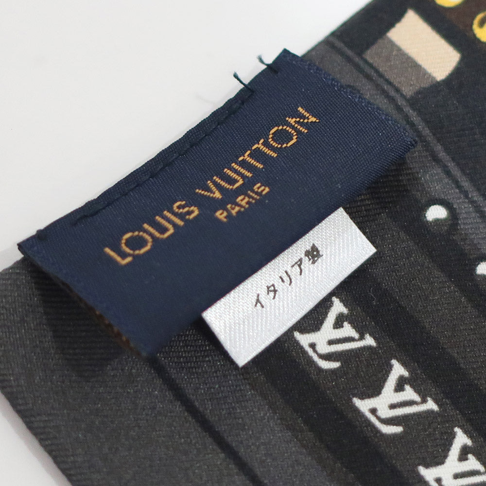 Louis Vuitton M70853 Brown  Monogram Silk 100% Fashion Women  Dress Little Other Only Console