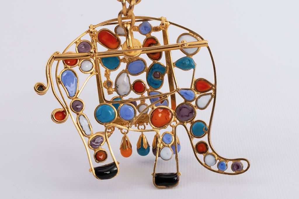 Collier ÃƒÆ’Ã‚Â©lÃƒÆ’Ã‚Â©phant Augustine