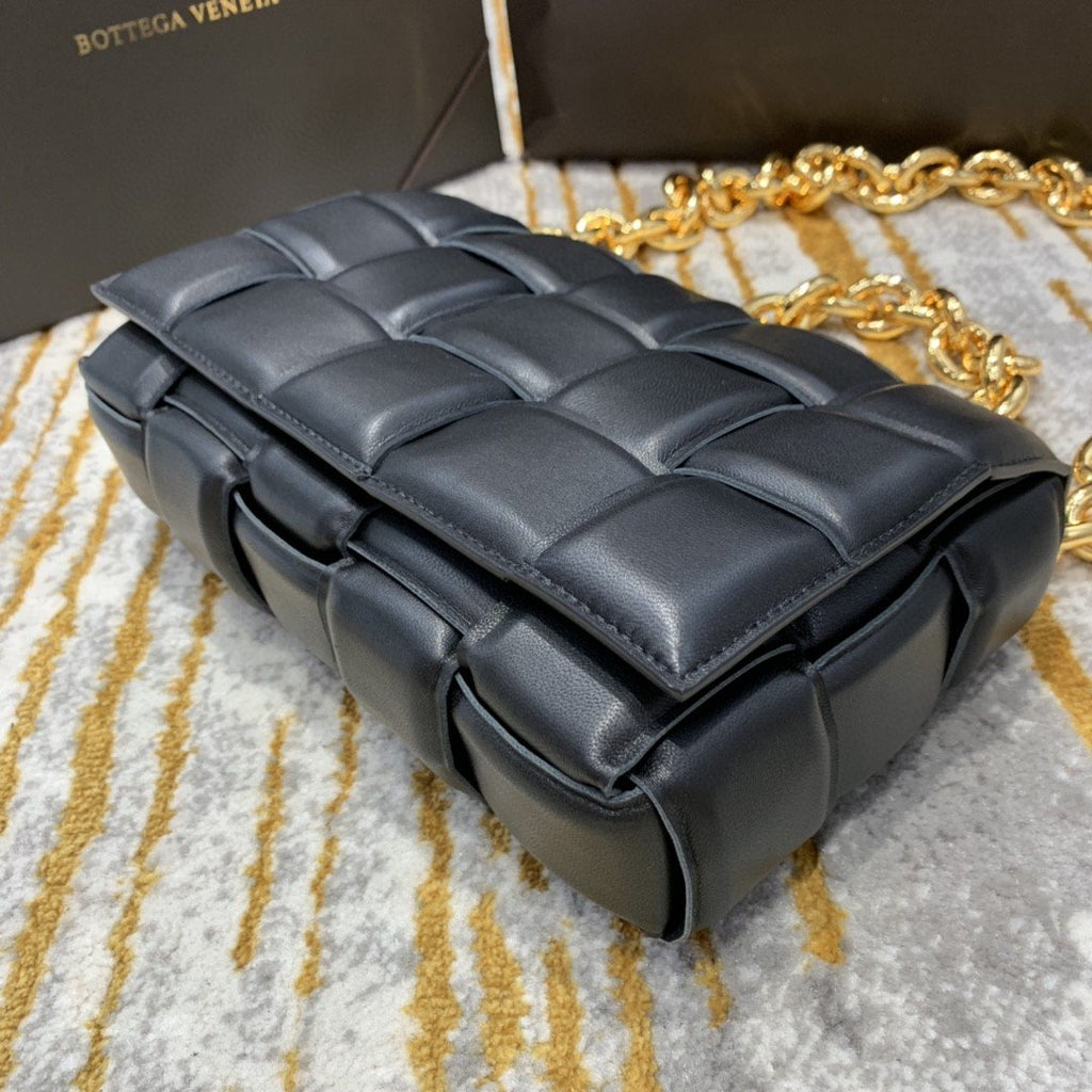 GLAMI Chain Cassette Bag For Women 10.2in/26cm In Black 631421VBWZ08425