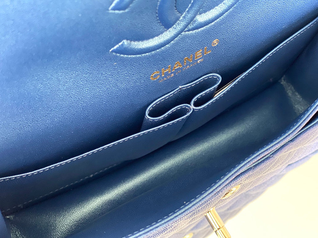 CHL Classic Handbag 26cm Blue For Women A01112