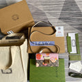gg Padlock Strawberry Mini Bag Beige For Women, Women’s Bags 7in/18cm gg