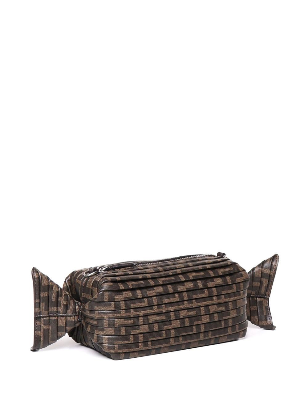 Fendi Men Ff Canvas Caramella Bag