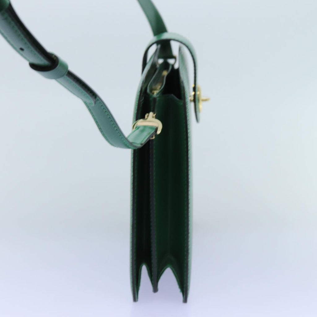 Louis Vuitton Epi Capuchin Shoulder Bag Green