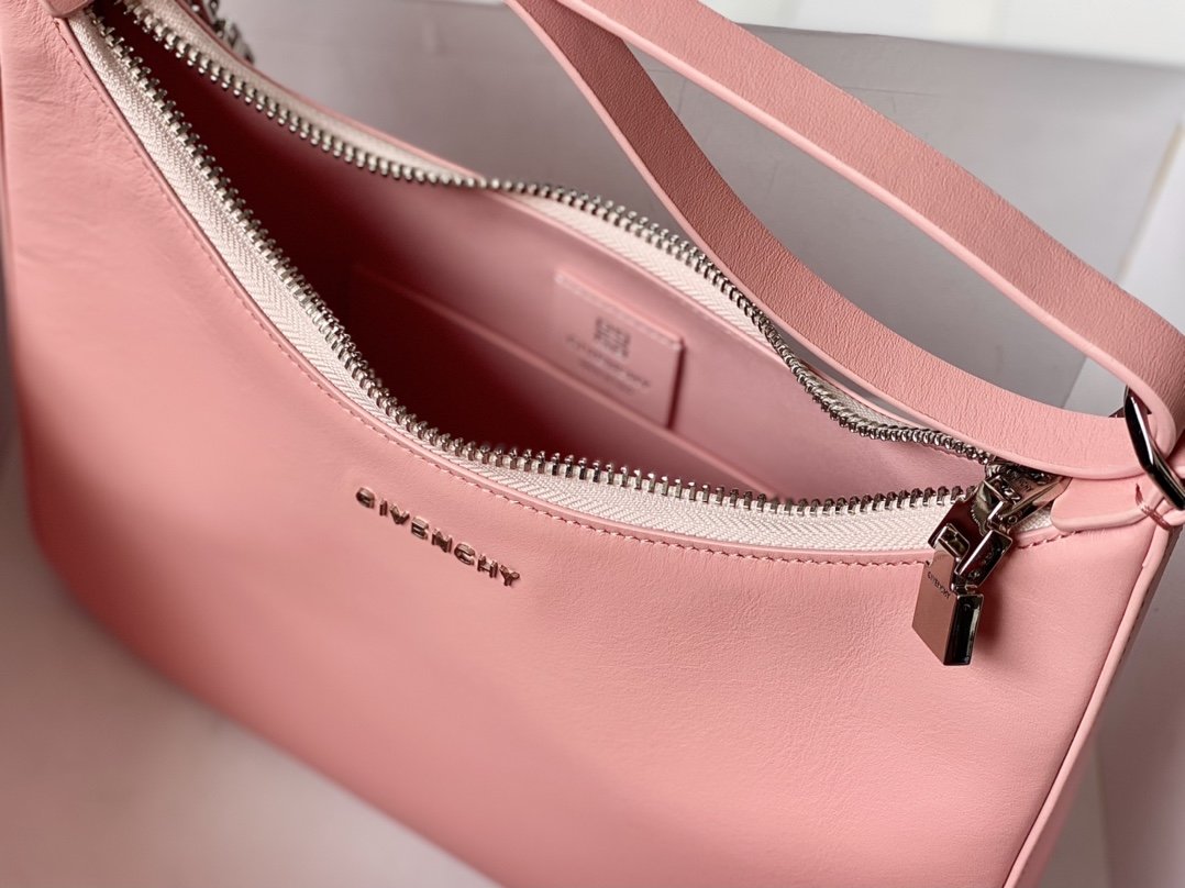 gv MeGLAMIum Moon Cut Out Bag Pink For Women, Handbags, Shoulder Bags 11.8in/30cm GVC