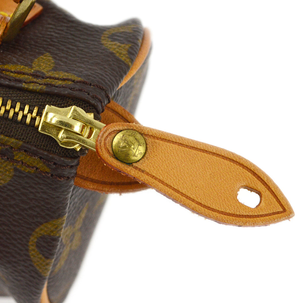 Louis Vuitton 1995 Monogram Mini Speedy 2way Shoulder Handbag M41534