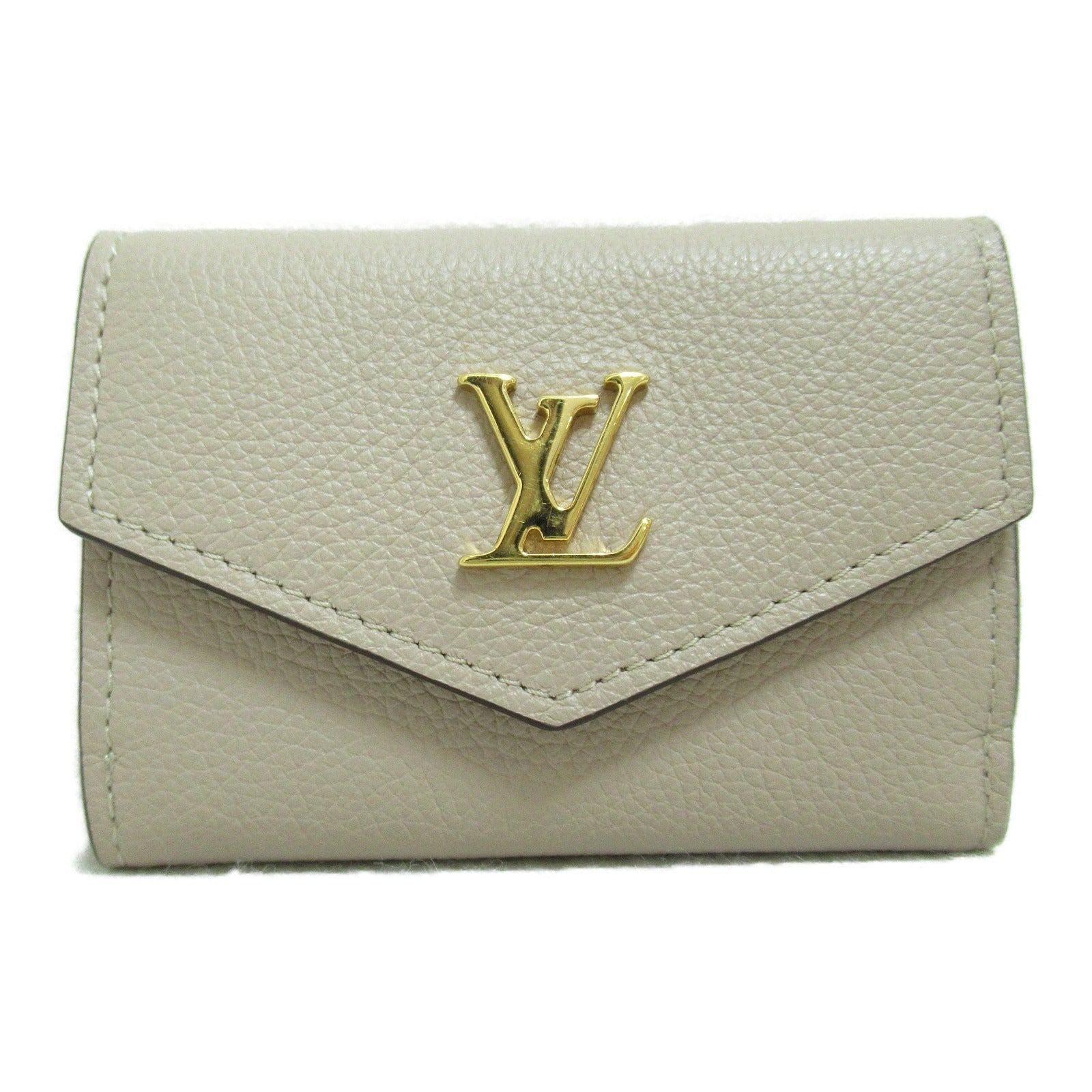 Louis Vuitton Louis Vuitton Portefolio Lock Mini Three Fold Wallet   Grey M69340