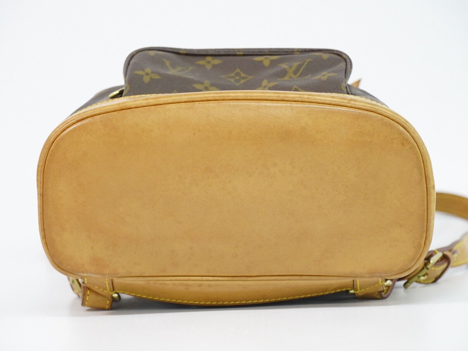 Louis Vuitton Montsouris Mm  Canvas Backpack Bag ()