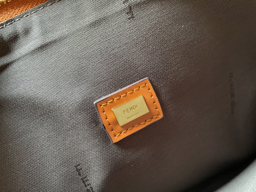 FI GlamIat Pouch Brown Large Pouch Bag For Woman 34cm/13in 8N0178AC9LF0QVK