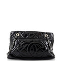 CHANEL Timeless CC Shopping Tote Quilted Patent Medium