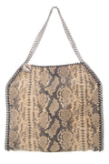Stella McCartney Snake Skin Print Falabella Handbag