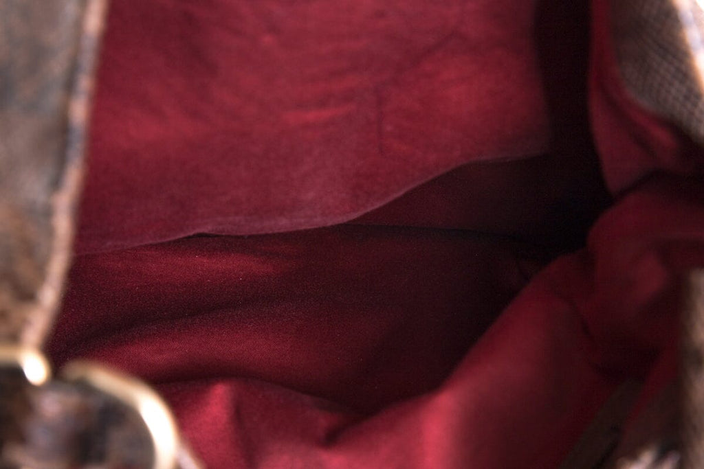 Bally Red & Brown Python Handbag