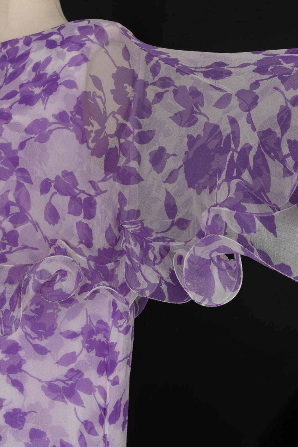 Robe en soie Pierre Cardin