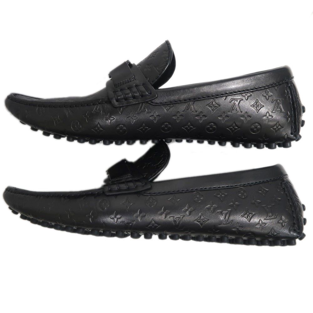 Louis Vuitton Hockenheim 1ABM51 Black Size 7 Driving Shoes  Shoes