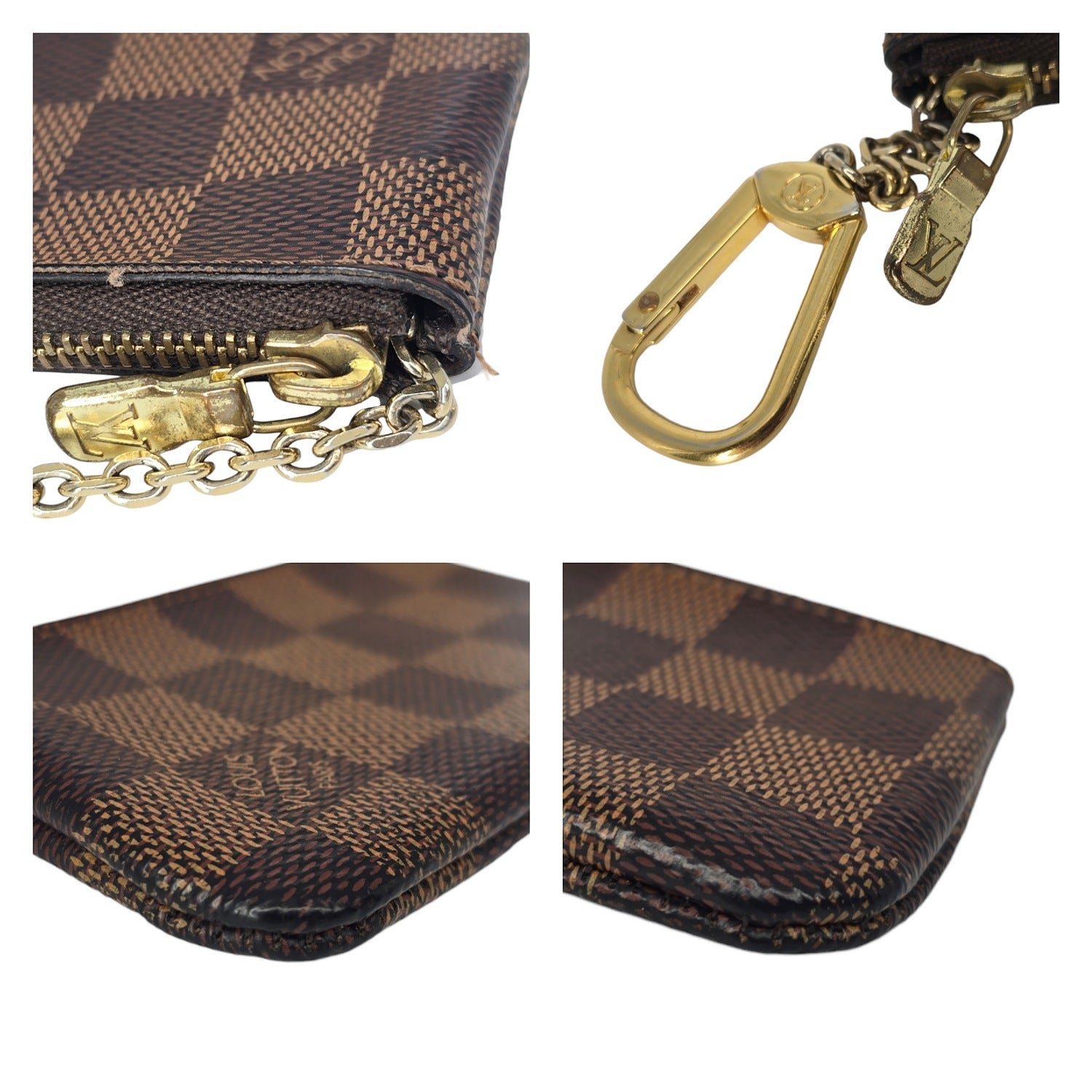Louis Vuitton Damier Ebene Key Pouch
