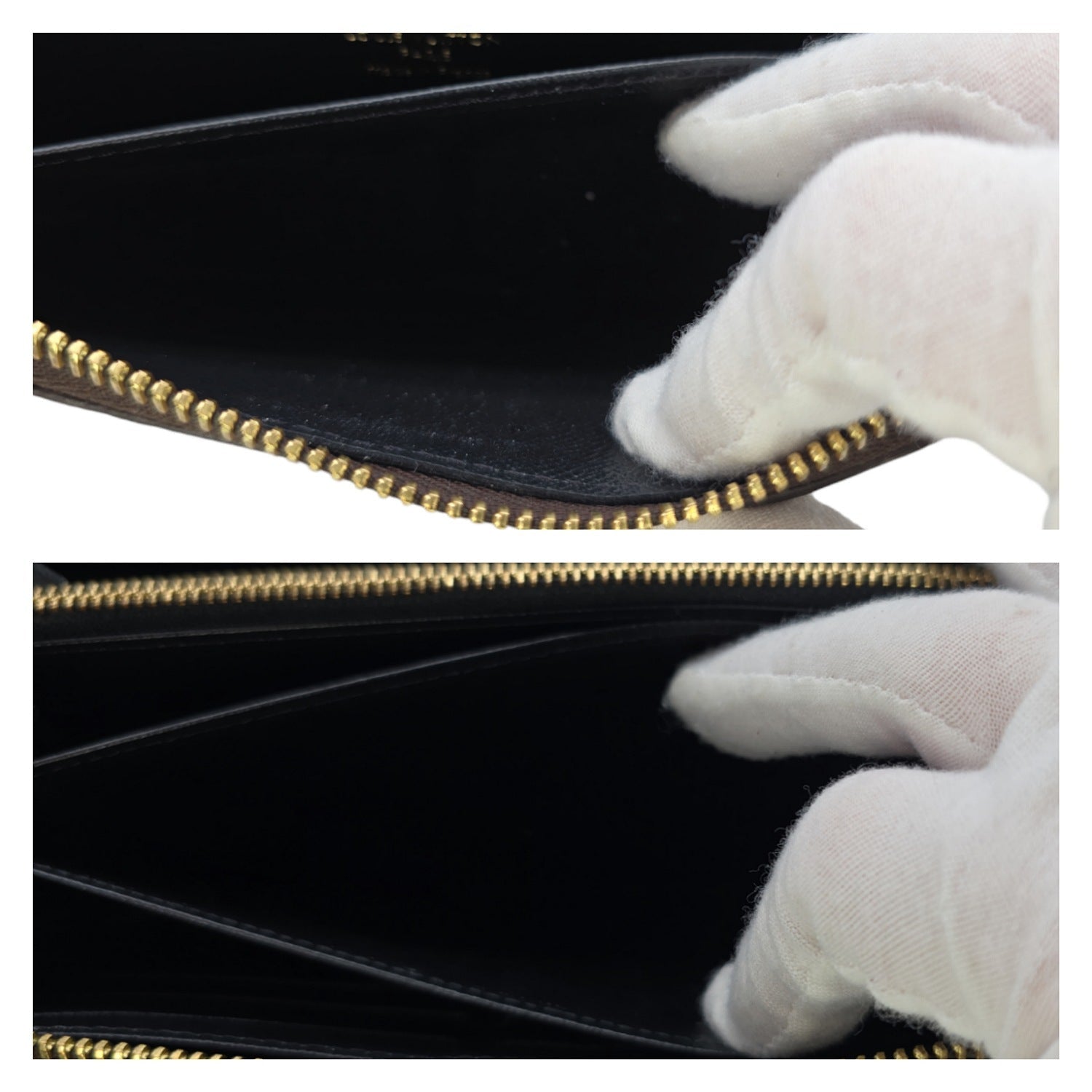 Louis Vuitton Reverse Giant Monogram Zippy Wallet