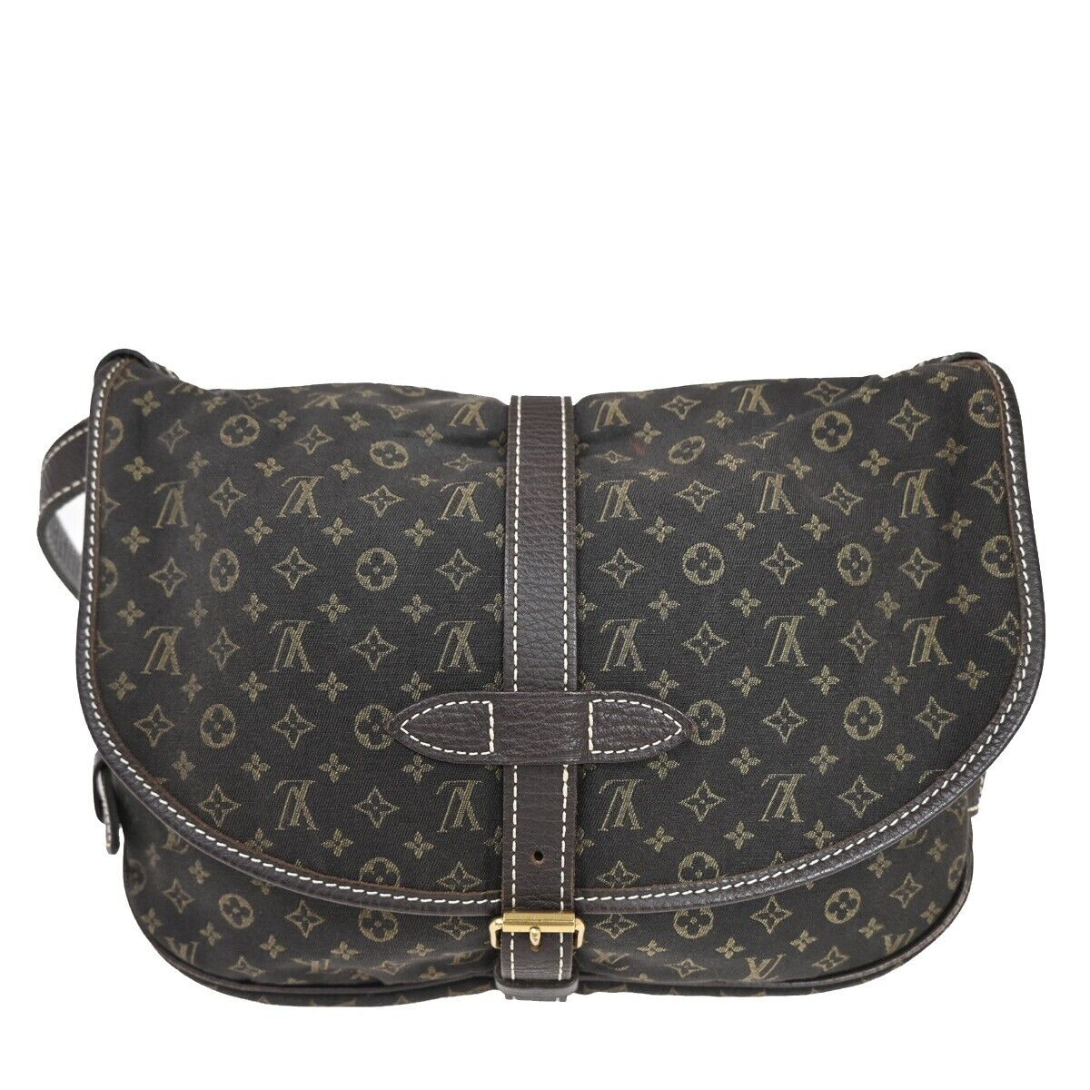 Louis Vuitton Saumur 30  Canvas Shoulder Bag ()