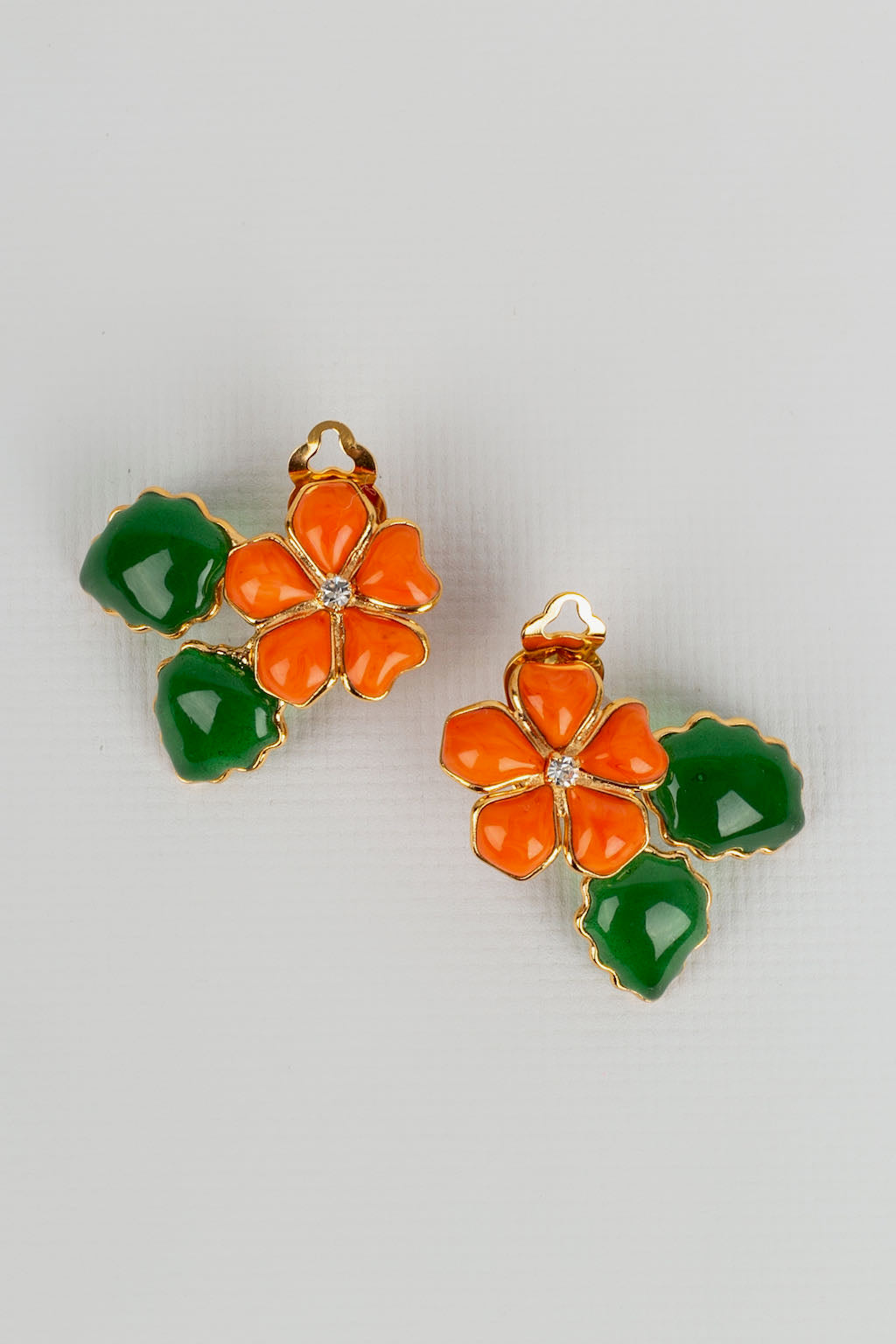 Boucles d'oreilles fleur Augustine