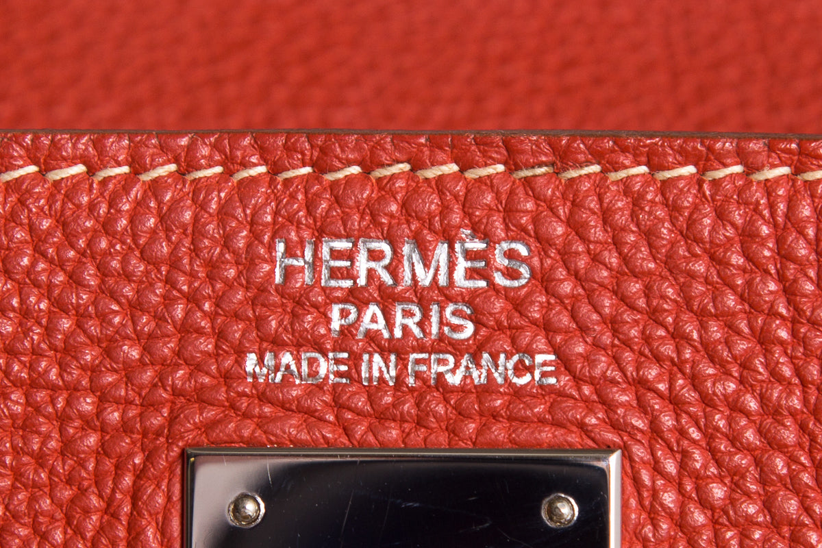 HermÃƒÆ’Ã‚Â¨s Sanguine Kelly 35 cm Handle Bag