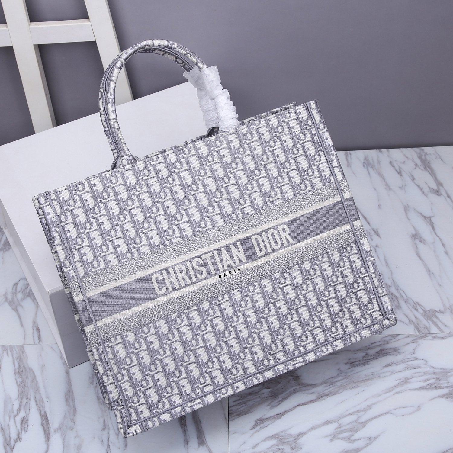GLAMI Large Book Tote Gray, For Women, WomenÃ¢â‚¬â„¢s Handbags 16.5in/42cm CD M1286ZRIW_M932