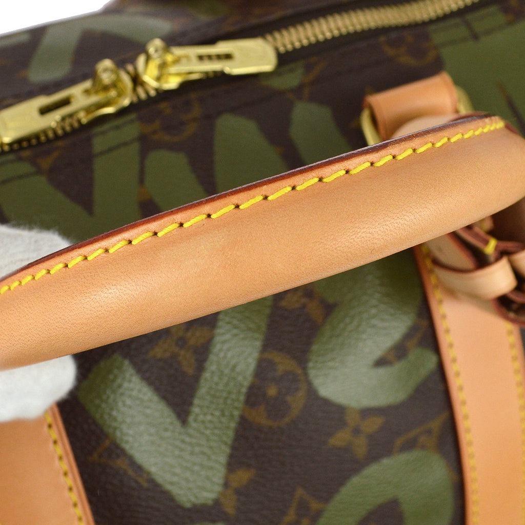 Louis Vuitton 2001 Monogram Graffiti Keepall 50 M92196