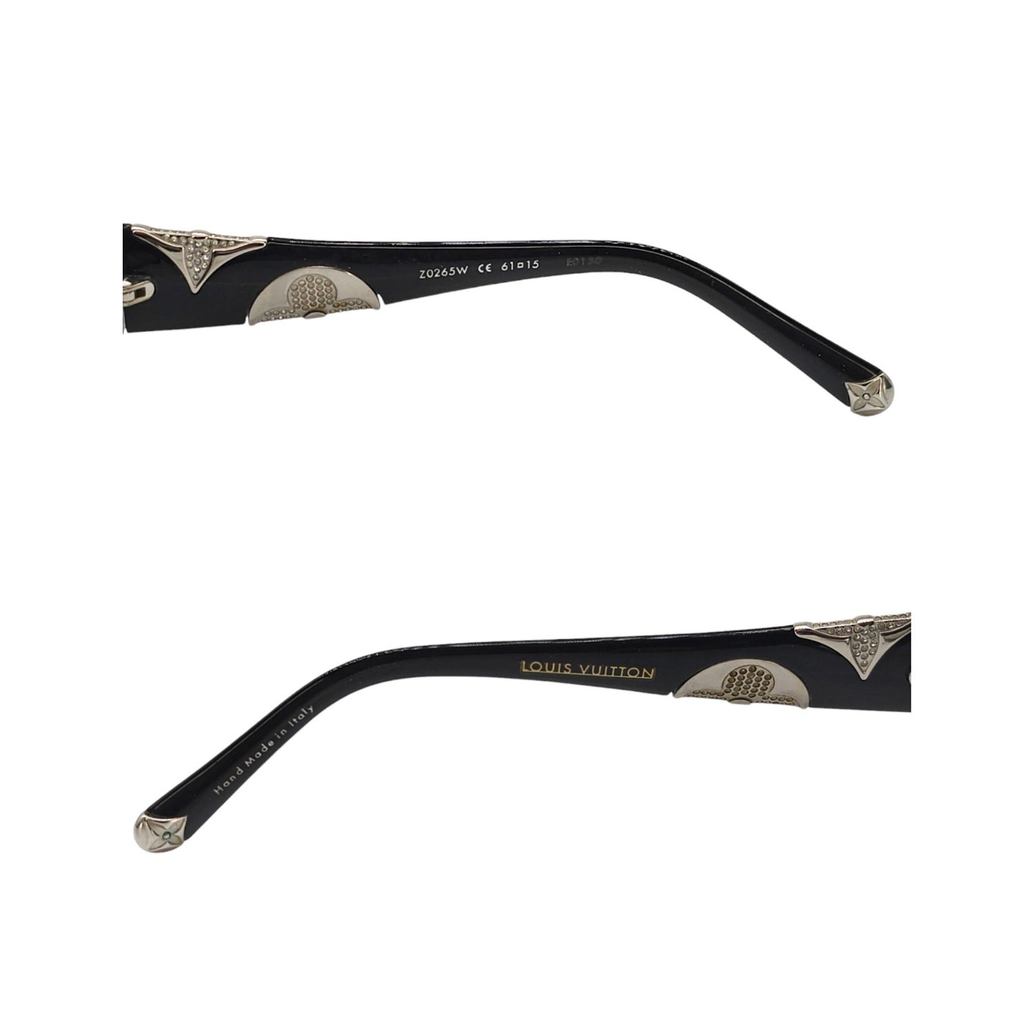 Louis Vuitton Iris PM Rhinestone Oval Sunglasses Z0265W